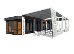 Предложен дизайн торговых павильонов на новой набережной